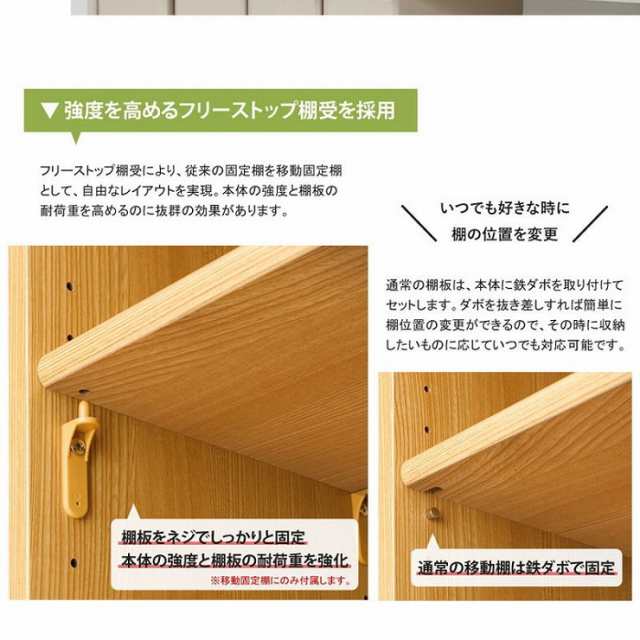 エースラック 日本製 オープンラック 幅60cm 高さ150cm カラーラック 収納 収納家具 棚 シェルフ ラック フリーラック シンプル(代引不可)【送料無料】の通販は