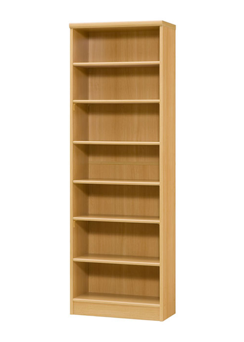 エースラック 日本製 オープンラック 幅60cm 高さ180cm カラーラック 収納 収納家具 本収納 本棚 棚 シェルフ ラック 木製(代引不可)【送