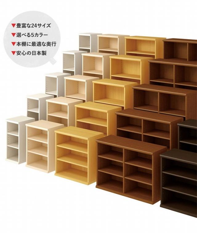 エースラック 日本製 オープンラック 幅90cm 高さ60cm カラーラック 収納 収納家具 棚 シェルフ ラック フリーラック シンプル(代引不可)【送料無料】_2