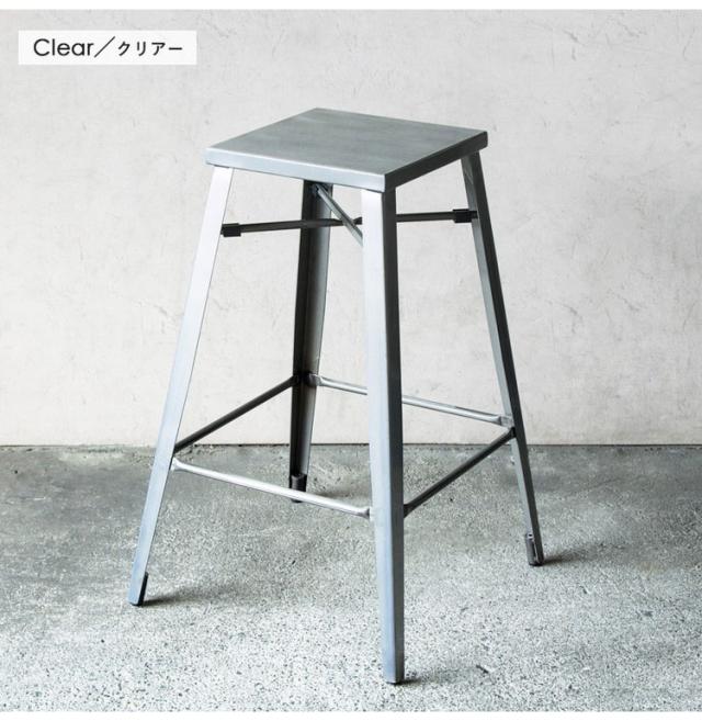 カウンターチェア 2脚セット スツール ハイチェア バーチェア カウンター チェア 椅子 イス カフェ風 カウンター用 スタイリッシュ アイアン スチール ヴィンテージ インダストリアル(代引不可)【送料無料】_10