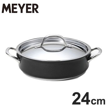 MEYER マイヤー サーキュロン エクセレンス 浅型両手鍋24cm CEX-W24 キッチンツール 料理 調理 キッチン おしゃれ【送料無料】