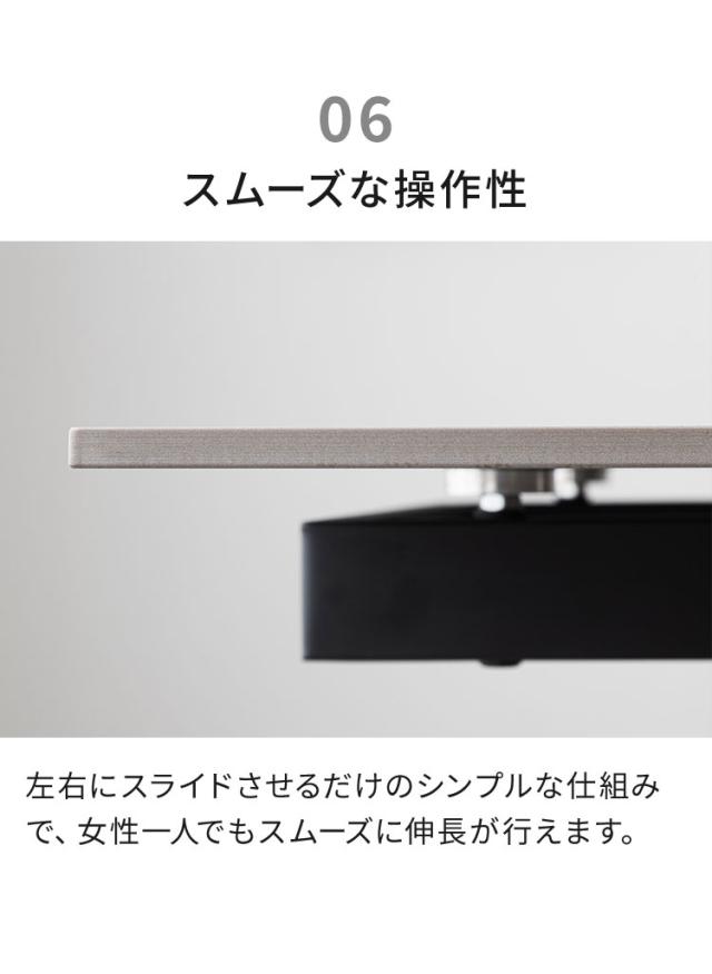 伸長式 セラミックテーブル ダイニングテーブル 単品 幅140~幅200cm 4人掛け 6人掛け 対応 大理石調 グレー モダン スタイリッシュ 伸長式ダイニングテーブル セラミック天板 耐傷 耐熱 アイアン脚(代引不可)【送料無料】_10