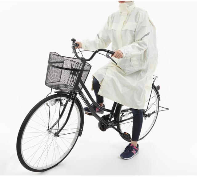 レインコート リュック 自転車 通学用 レインスーツ リュック対応 学生
