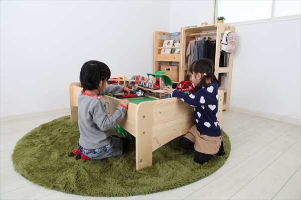 プレイテーブル 幅120cm テーブル PLAY TABLE 日本製 木製 子供 子ども机 つくえ ギフト プレゼント オシャレ 木製家具(代引不可)【送料