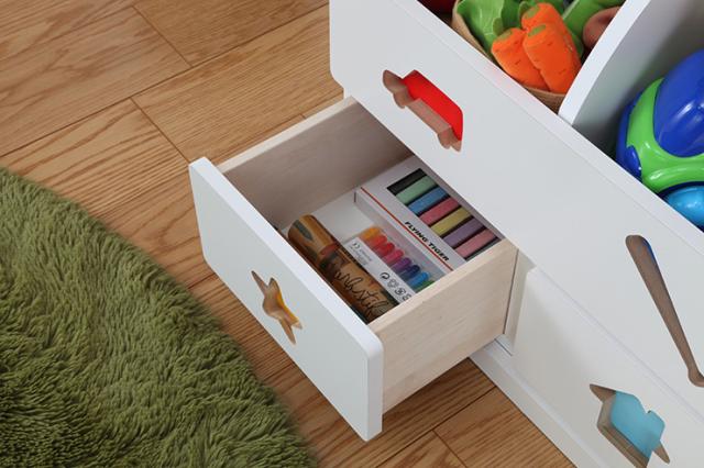 日本製 お片付けしたくなる おもちゃ箱 トイボックス 収納 収納ボックス 完成品 ボックス おもちゃ 片付け 完成品 国産(代引不可)【送料_3