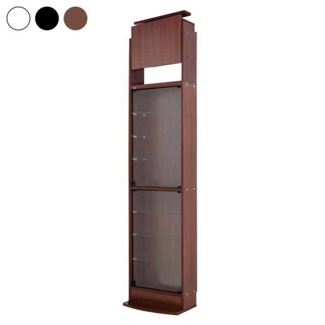 コレクションラック 本体+上置きセット 幅54.1cm 奥行き18.5 高さ180cm CR-T5519USS 収納ラック ディスプレイラック(代引不可)【送料無料】