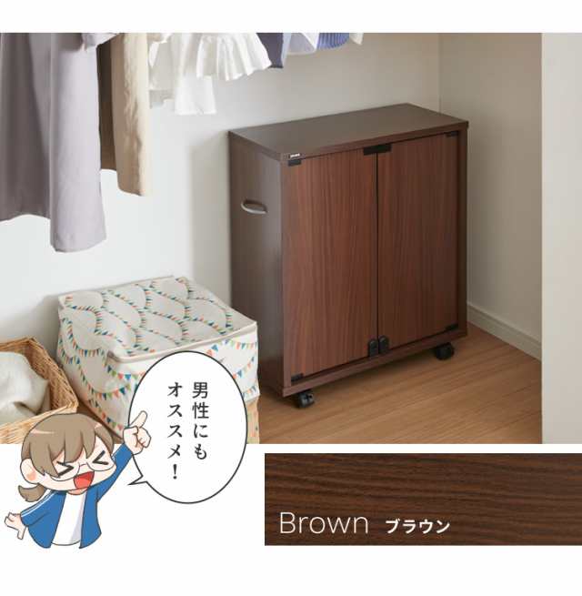 鍵付き 同人誌が入る ブックラック 片開き ブックワゴン 幅58.5