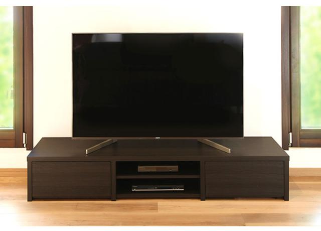 日本製 テレビ台 幅177cm ローボード テレビボード AVボード ラック 収納ラック テレビラック 収納 オープンラック 国産(代引不可)【送料_10