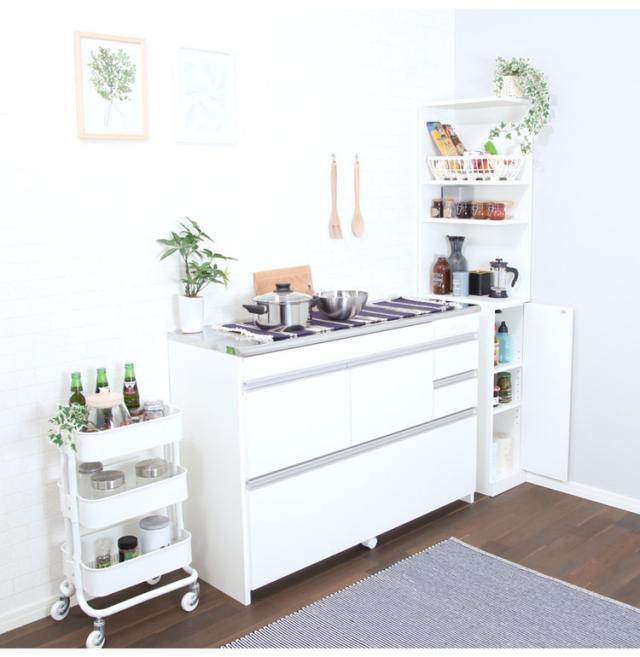 隙間収納 キッチン 日本製 すきま収納 スリムラック 幅30cm 国産