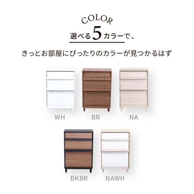 組み合わせ収納 Adatto ディスプレイラック 幅60 フラップ扉 本棚 シェルフ マガジンラック 脚付き 組み合わせ自由 デザイン収納 積み重ね カウンター下収納 シンプル 北欧 おしゃれ(代引不可)【送料無料】_5