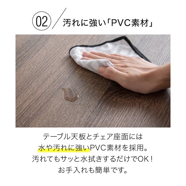カウンター デスク 幅90 バタフライ式 ダイニング3点セット チェア 2脚 カウンターテーブル カウンターデスク パソコンデスク PCデスク 机 椅子 カフェ おしゃれ (代引不可)【送料無料】
