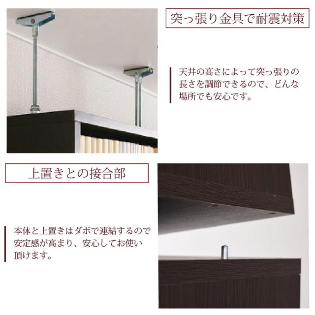 MEMORIA 本棚 深型 扉付き書棚 幅81 棚板が1cmピッチで調整できる メモリアシリーズ まるで図書館 スリム 大容量 文庫本 コミック(代引不可)【送料無料】