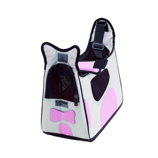 ラガーコーポレーション ボビーバッグ FF グレーピンク柄なし バスケット キャリー ペットキャリー【送料無料】