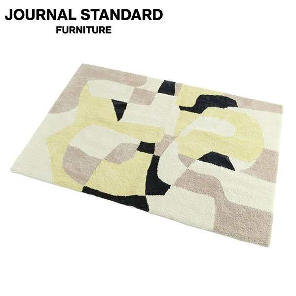 JOURNAL STANDARD FURNITURE PICFAIR RUG 140x200 イエロー ジャーナルスタンダードファニチャー ピクフェア ラグ 140×200 イエロー ラ