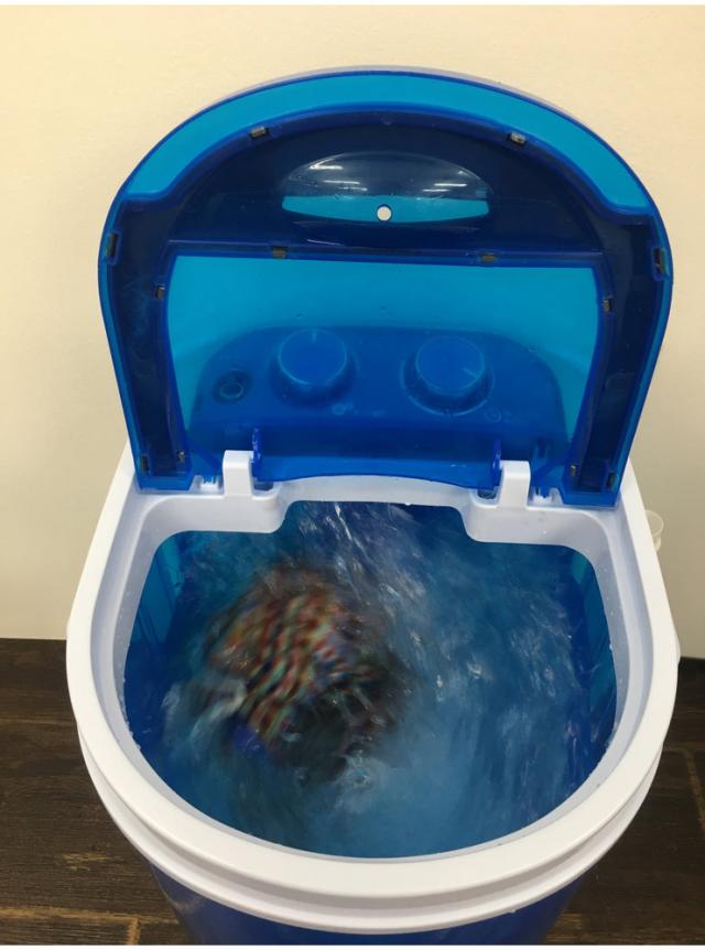 コンパクト洗浄器 MWM5 ミニ洗濯機 洗浄機 洗濯 別洗い 小型洗濯機 洗い(代引不可)【送料無料】_3