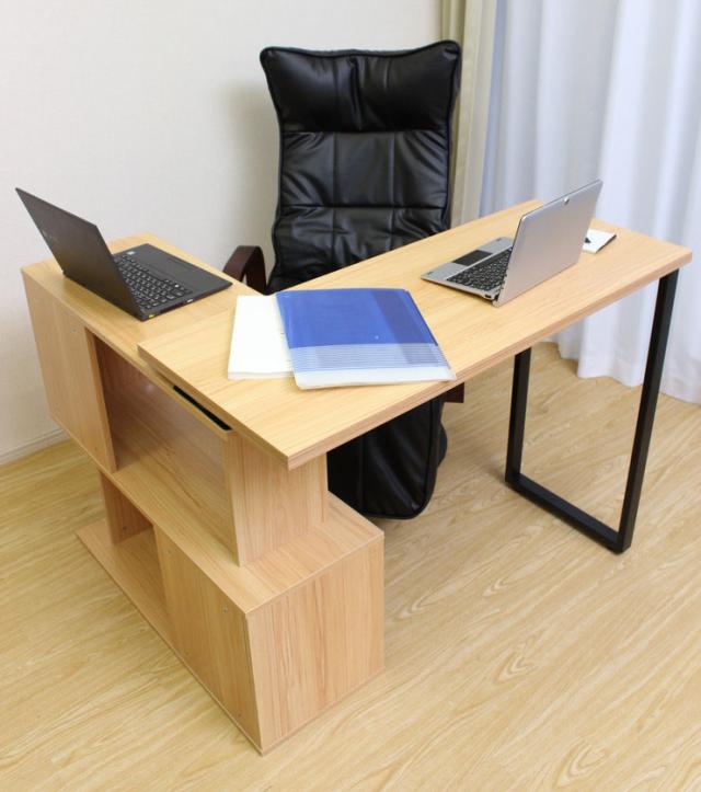 可動式 パソコンデスク デスク PCデスク 机 テーブル 省スペース 書斎