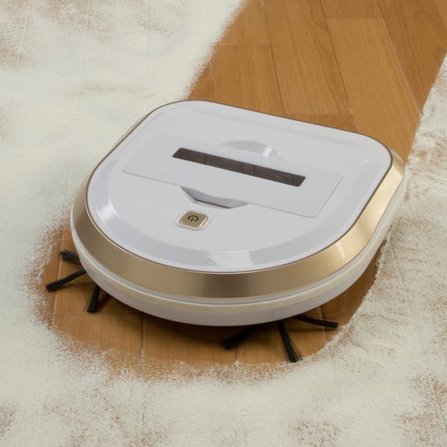 掃除ロボット 自走式 回転モップクリーナー ブラシとモップの