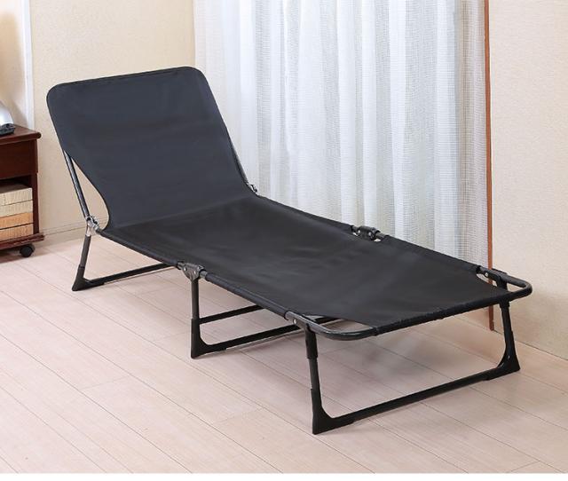折りたたみベッド 完成品 簡易ベッド リバーシブルごろ寝布団付きベッド コンパクト ベッド 小さい 小型 リクライニング 折り畳み ベッド 休憩 ごろ寝 来客用(代引不可)【送料無料】_6