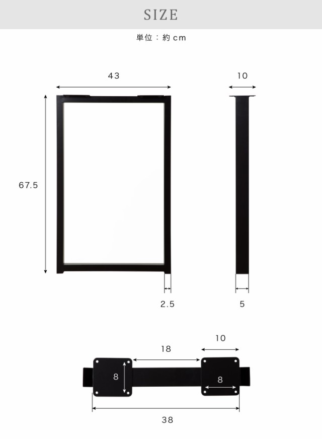 DIY テーブル 脚 パーツ 2脚セット ダイニングテーブル ネジ付属 脚 ...