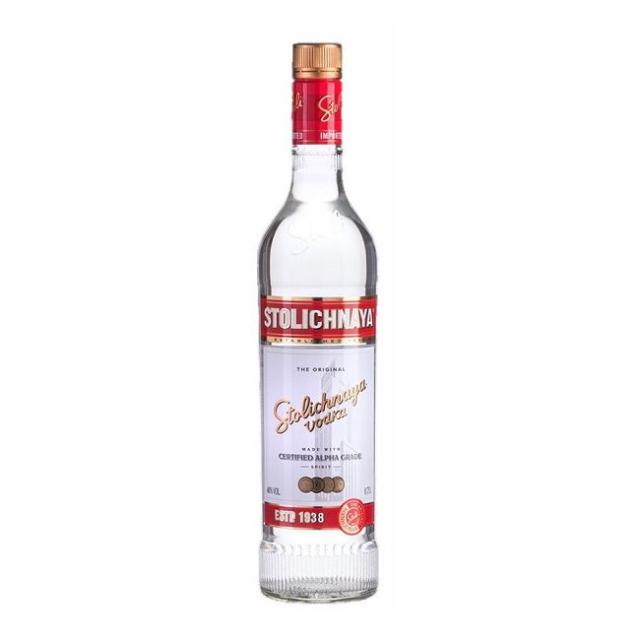 ストリチナヤ・プレミアム スピリッツ ウオッカ ラトビア産 750ml×1本 40度 【単品】【送料無料】