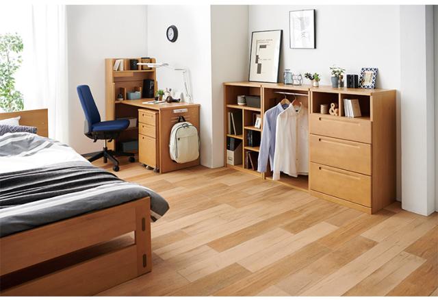 ミドルベッド コットコンポセレクト KOIZUMI コイズミ ロフトベッド シングルベッド シンプル おしゃれ 子供部屋 キッズ 収納 システムベッド 本棚(代引不可)【送料無料】_5