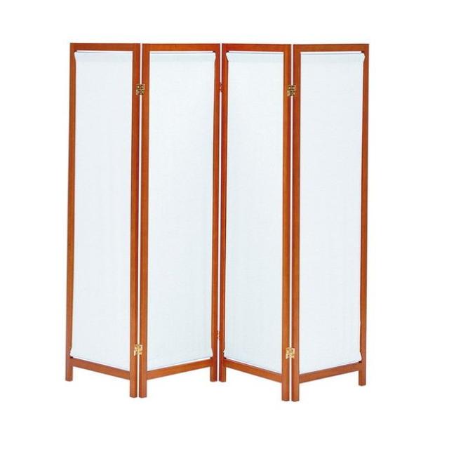 木製スクリーン 帆布 仕切り 間仕切り HT-4 帆布スクリーン 3連 パーテーション スクリーン 木製 衝立 目隠し 間仕切リ 折り畳み コンパクト(代引不可)【送料無料】