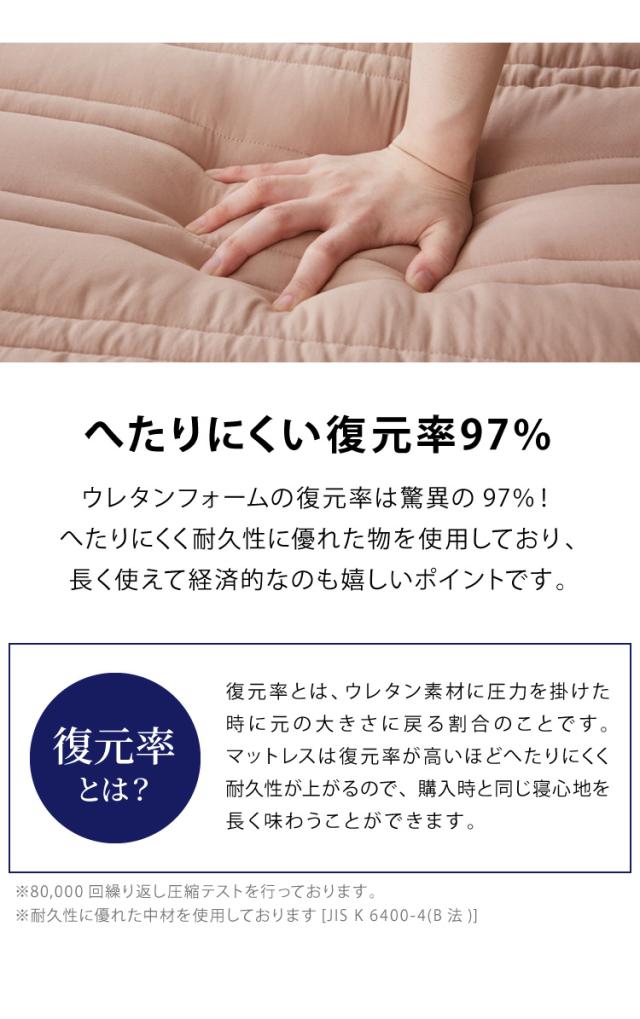 日本製 アキレス 帝人マイティトップ使用 ファミリーマットレス ワイドキング 4人用 140N マット 体圧分散 キルト 体圧分散 プロファイル加工 かため 高反発 国産 耐圧分散 ワイド プロファイル (代引不可)【送料無料】_10