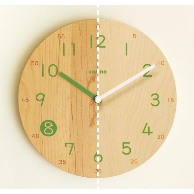 cosine/木製壁掛け時計 コサインcosine掛け時計マイン掛け時計 名入れ