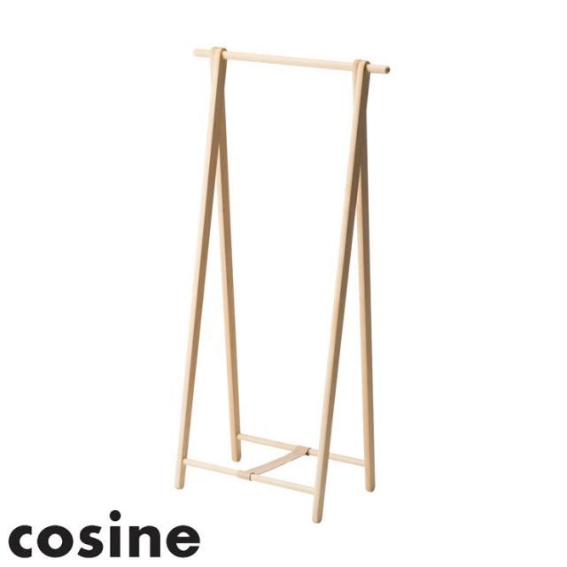 【cosine ドレスラック メープル】 コサイン 日本製 旭川家具 国産 ハンガーラック 収納 収納ラック 幅75.5cm シンプル(代引不可)【送料 の通販は