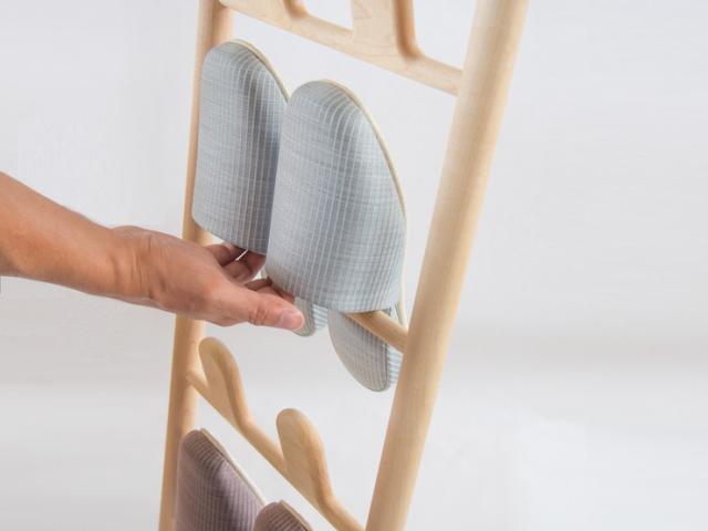 【日本製 コサイン cosine リーフラック】 ラック 収納ラック ラダーラック スリッパラック スリッパ掛け 収納 はしごタイプ(代引不可)【