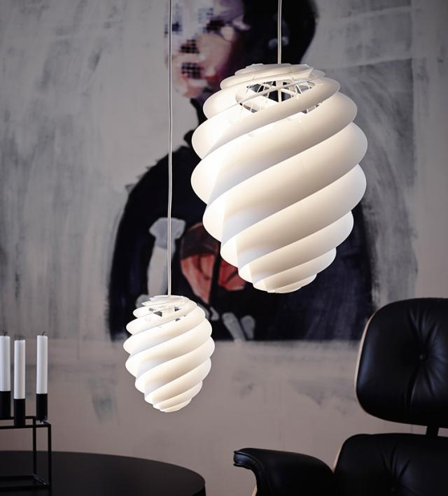 日本正規品 LE KLINT レ・クリント SWIRL スワール ペンダント スワール2S ホワイト KP1312M レクリント ペンダントライト 天井照明 北欧 デンマーク製 北欧照明 おしゃれ(代引不可)【送料無料】_8