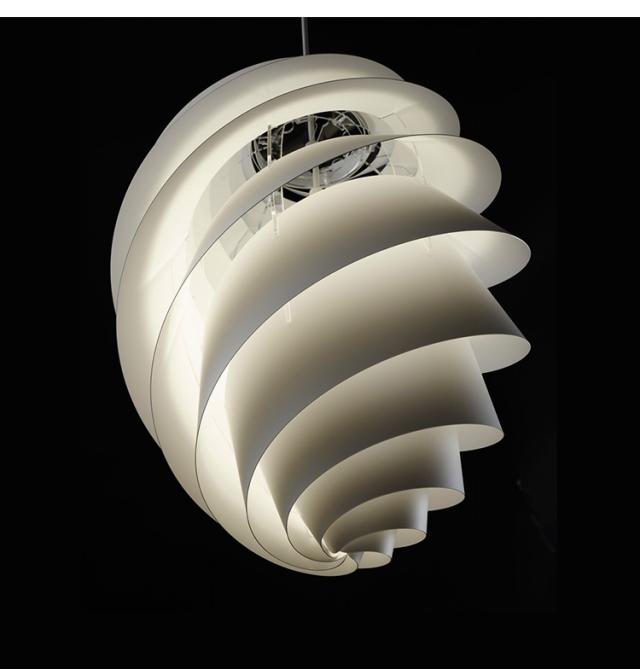 日本正規品 LE KLINT レ・クリント SWIRL スワール ペンダント スワール2S ホワイト KP1312M レクリント ペンダントライト 天井照明 北欧 デンマーク製 北欧照明 おしゃれ(代引不可)【送料無料】_9