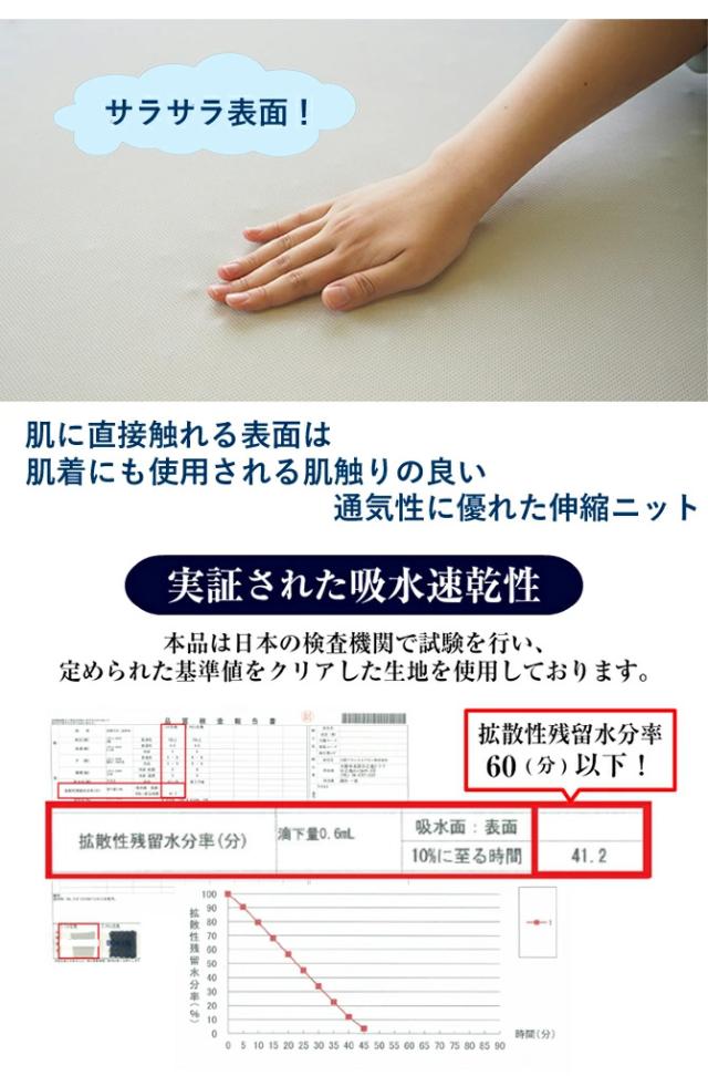 アキレス Achilles マットレス 調湿機能付き高反発三つ折りマットレス 日本製 高反発 3つ折り 厚さ10cm 体圧分散 通気 三つ折り ごろ寝 敷布団 折り畳み 高反発マットレス ベッドマットレス(代引不可)【送料無料】_13