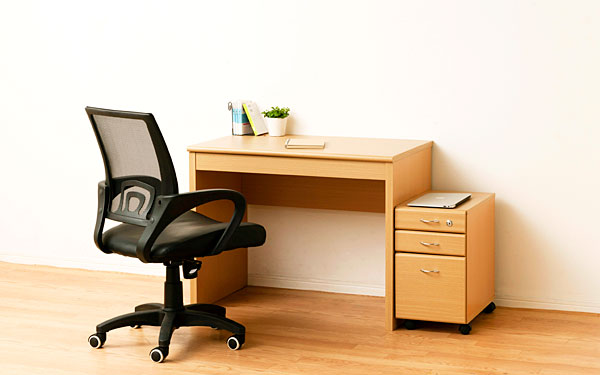 机 デスク パソコンデスク フェイバーデスク90鍵付 NA（代引き不可