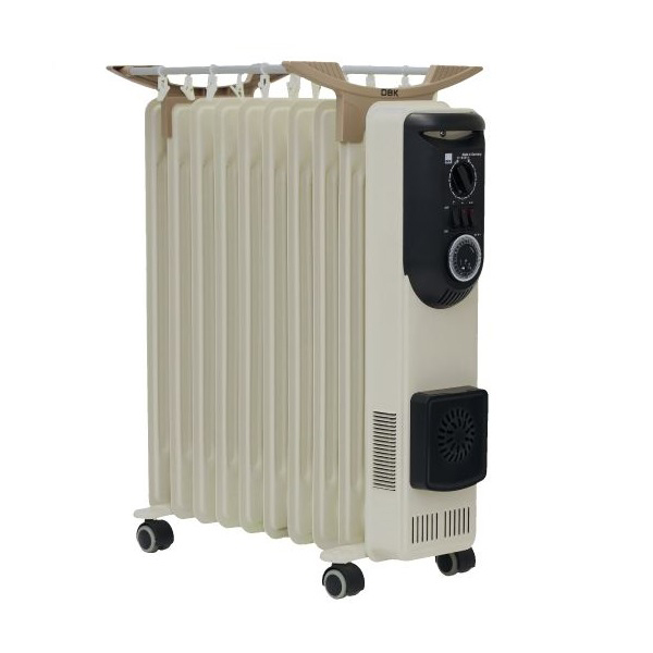 DBK オイルヒーター HEZC13/10JCH タオルハンガー付 セラミックヒーター(代引不可)【送料無料】