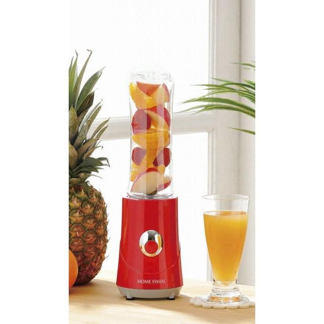ホームスワン HOME SWAN トライタンボトルブレンダー 400ml(レッド