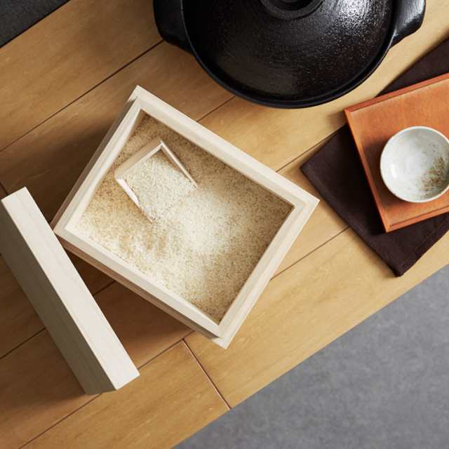 米びつ 桐 5kg 日本製 マス付き かぶせ蓋 新潟製造 おしゃれ 米びつ 桐 5kg 日本製 マス付き かぶせ蓋 新潟製造 おしゃれ