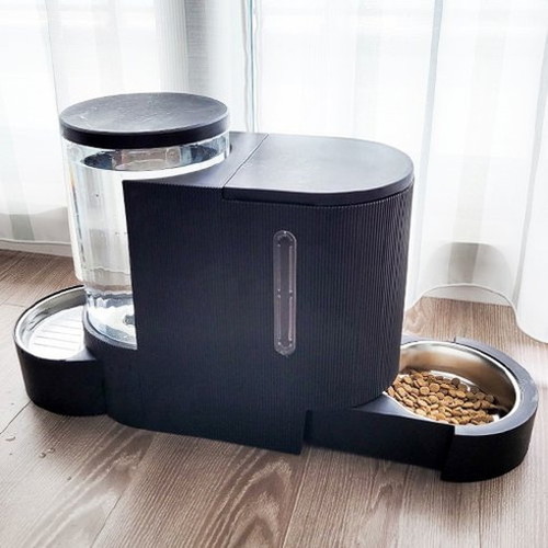 M-PETS エムペッツ フードボウル 食器 自動給水器 DUPLO フード&ウォーター ディスペンサー 給水器 水飲み 水やり 給餌器 非電源 電源不要 大容量 多頭飼い 洗える 食洗器可【送料無料】_2