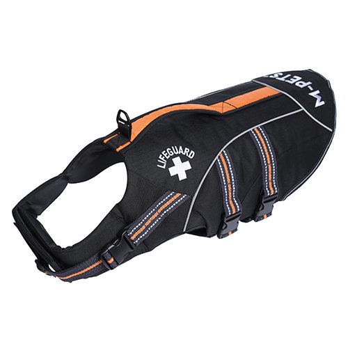 M-PETS エムペッツ ライフジャケット 犬用 L 防水 浮く プール 海水浴 アウトドア レジャー サイズ調節可 安心 安全 ペット用【送料無料】