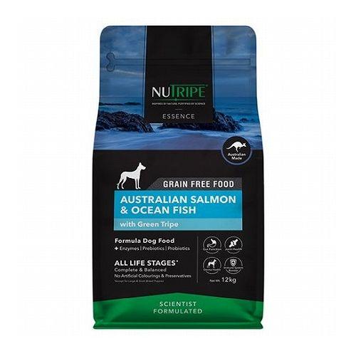ニュートライプ ドライフード ドッグ オーストラリアンサーモン&フィッシュ withグリーントライプ 12kg NUTRIPE【送料無料】