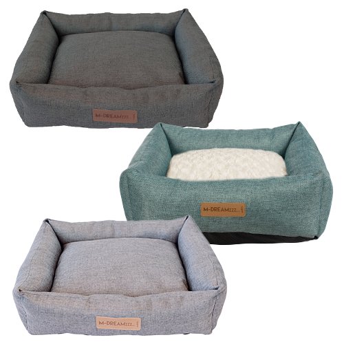 M-PETS エムペッツ オレロンペットカドラー M ベッド ペットベッド 通年仕様 オールシーズン カバー取り外し可 洗える 犬用 猫用 ペット用【送料無料】