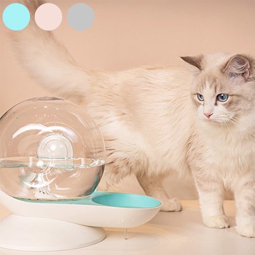 M-PETS エムペッツ カタツムリペット 給水器 犬用 猫用 自動給水器 水飲み 水やり 電源不要 非電源 ウォーターボウル ペット用【送料無料】