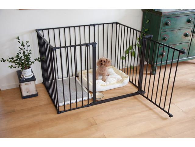 北欧 ケージ ペット 組立式 106×74cm スカンジナビアン ペットデザイン ペットケージ XL シンプル 大きい 大型 犬 犬用 ゲージ ペットゲージ 組み立て【送料無料】