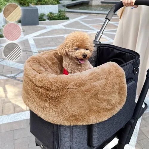 kupla-kupla ワンちゃんのカートクッション リバーシブル カート用 クッション マット ペットマット カート用クッション ペットカート クプラ kupla【送料無料】の通販は