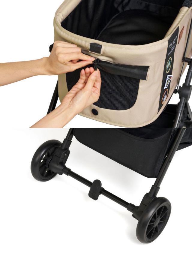 compet FikaGO フィカゴー FREE TO GO 2 ペットカート 折りたたみ