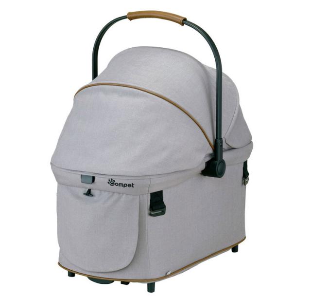 Compet コムペット lulutail ルルテイル ラバーロックグレー 3輪