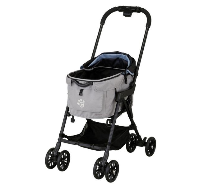 compet milimili ミリミリ ペットカート バスケット取り外し 折りたたみ 洗濯可 洗える コンパクト 軽量 ペット用 カート キャリー バギー 犬用 猫用 コンビ コムペット【送料無料】_4