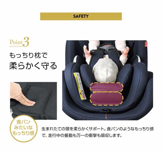 江夏様専用 コンビ ネルーム ライト ISOFIX 新生児 すごく