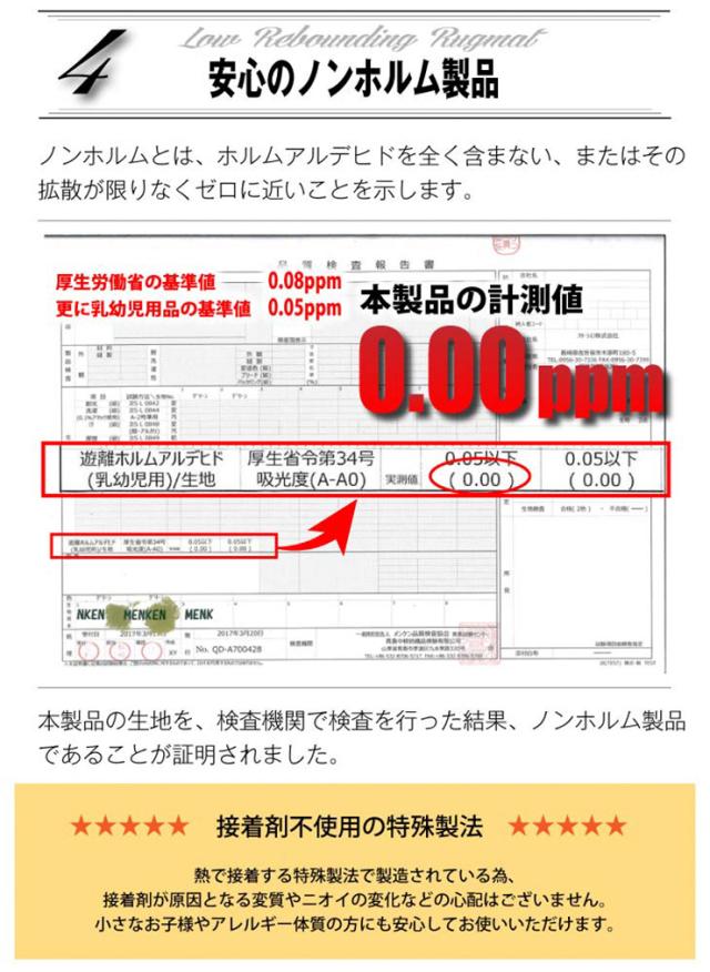 ラグ 円形 低反発 直径200cm 極厚25mm 洗える ラグ 厚手 滑り止め 低反発マット マットリビング 春 夏 用(代引不可)【送料無料】_16