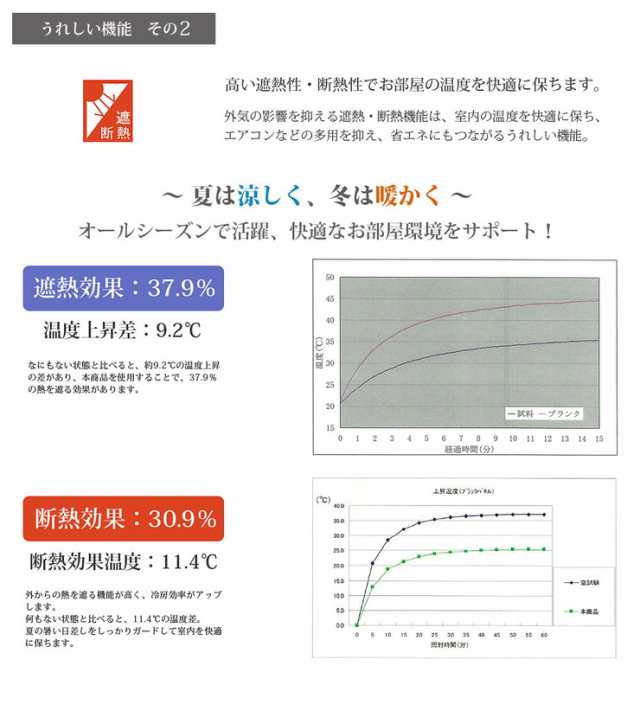 日本製 花粉キャッチ 300×105 UVカット 遮熱 断熱 遮像 裾スカラップレースが上品なスタイルカーテン UVカット 遮熱 断熱 遮像(代引不可の通販はau  PAY マーケット - リコメン堂インテリア館